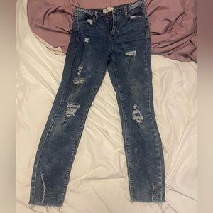 Flx stretch high rise ankle jegging